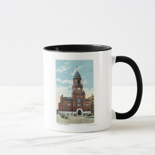 Außenansicht des Rathauses Tasse (Rechts)