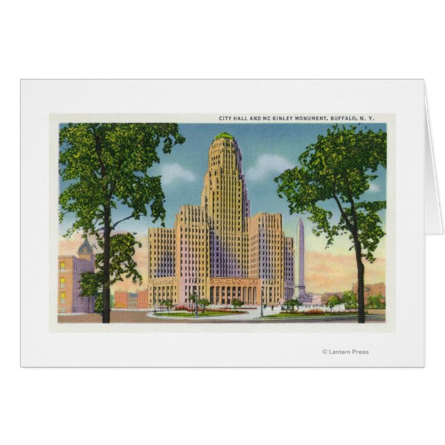 Außenansicht des Rathauses und McKinley (Vorderseite (Horizontal))