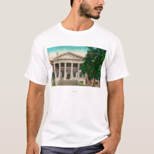 Außenansicht des schottischen Ritus-Tempels T-Shirt