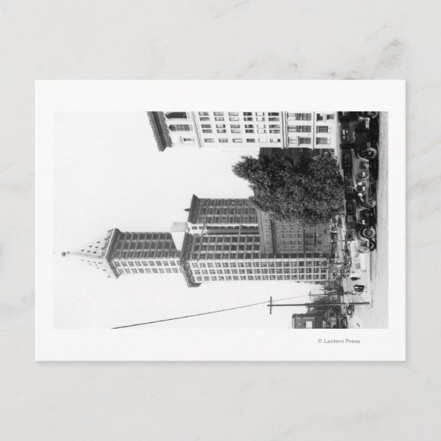 Außenansicht des Smith Tower Postkarte (Vorderseite)