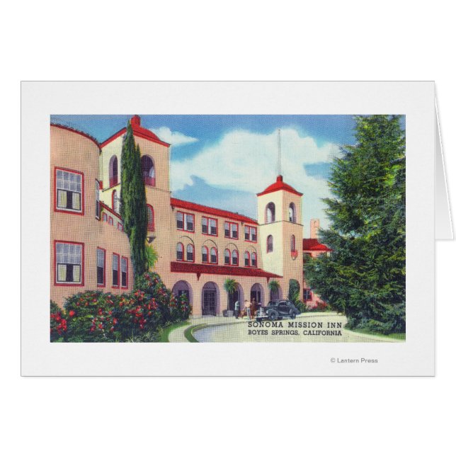 Außenansicht des Sonoma Mission Inn (Vorderseite (Horizontal))