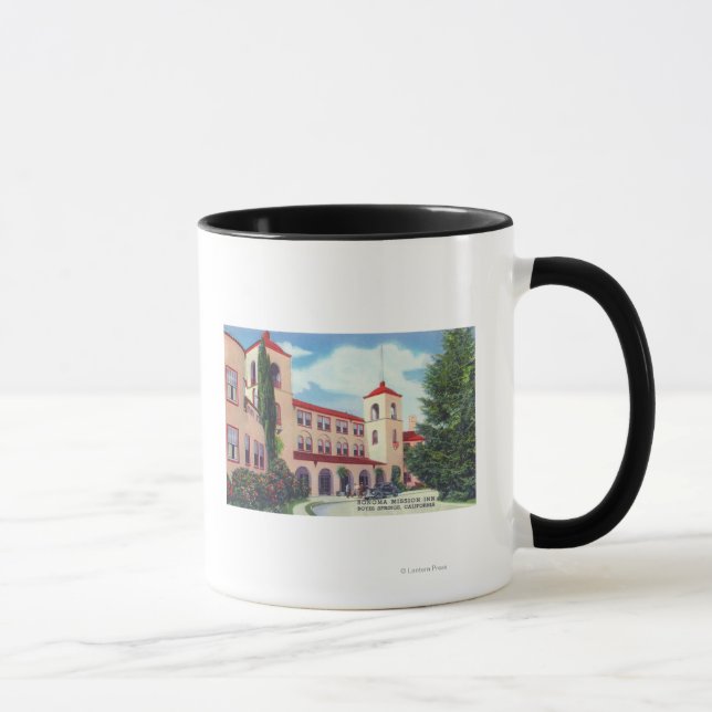 Außenansicht des Sonoma Mission Inn Tasse (Rechts)