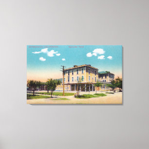 Außenansicht des Spreckels Hotels Leinwanddruck