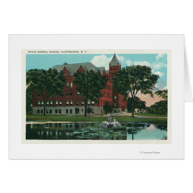 Außenansicht des Staat Normale Schule (Vorderseite (Horizontal))