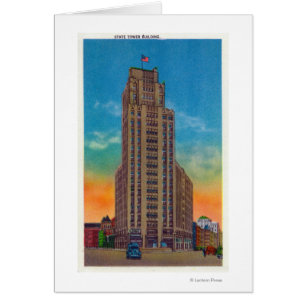 Außenansicht des Staat Tower Gebäude