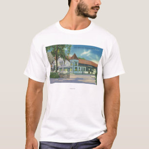 Außenansicht des Staats-Getränks Hall T-Shirt