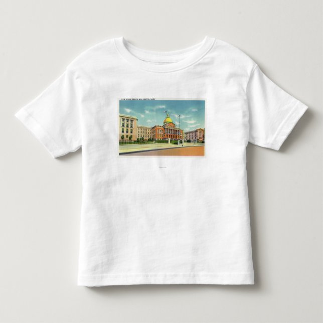 Außenansicht des Staats-Hauses auf Leuchtfeuer Kleinkind T-shirt (Vorderseite)