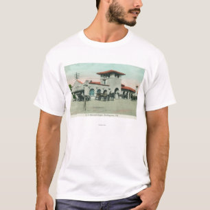 Außenansicht des südlichen pazifischen Depots 4 T-Shirt