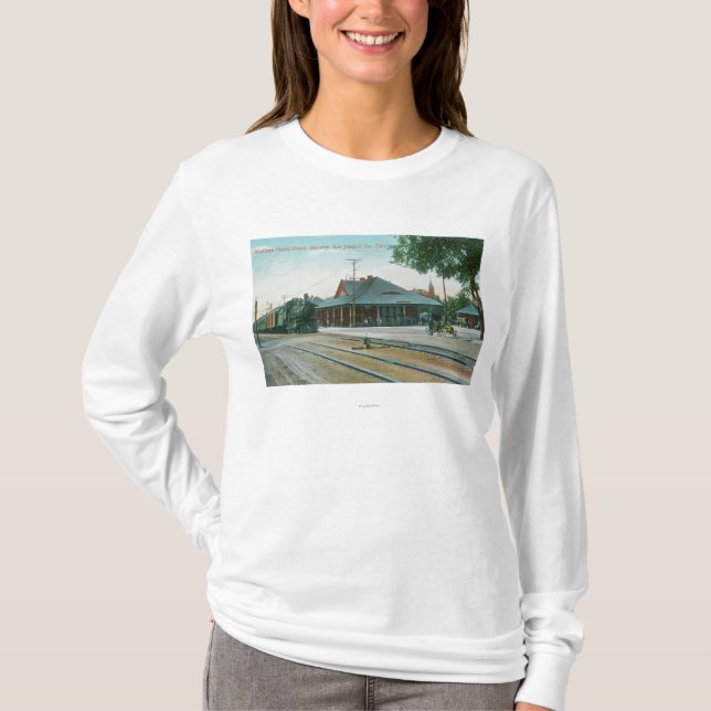 Außenansicht des südlichen pazifischen Depots T-Shirt (Vorderseite)