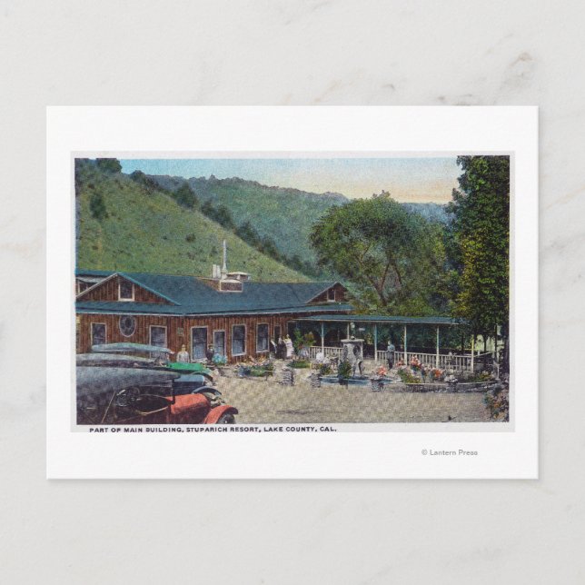 Außenansicht des Sutparich Resort Main Bldg Postkarte (Vorderseite)