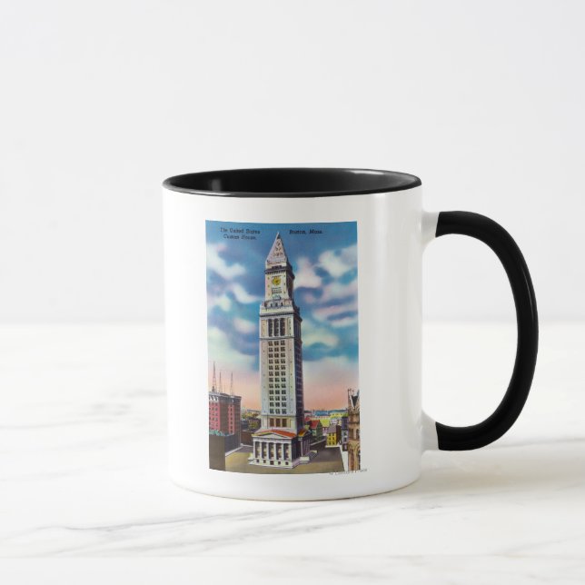 Außenansicht des US-Zollhauses Tasse (Rechts)