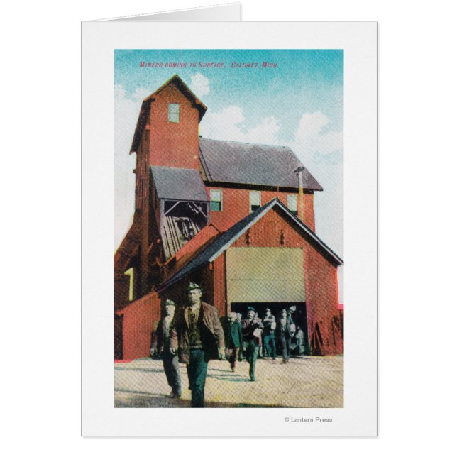 Außenansicht eines Bergwerks, Ausscheidende Arbeit (Vorne)