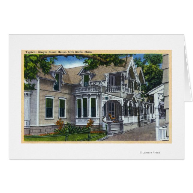 Außenansicht eines typischen Ingwer-Brotes (Vorderseite (Horizontal))