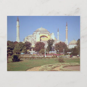 Außenansicht, gebaut 532-37 AD Postkarte