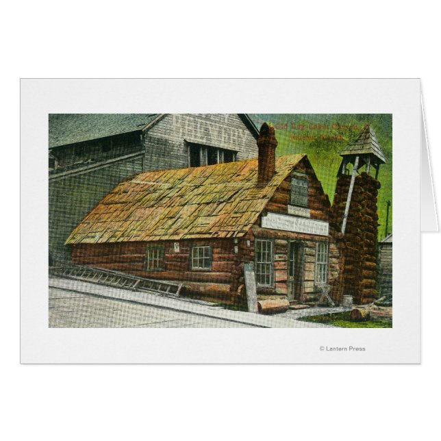 Außenansicht Holzhaus Soda Works, Kirche (Vorderseite (Horizontal))
