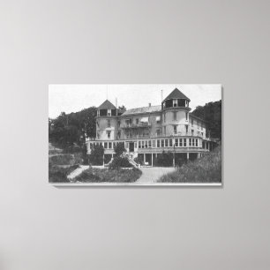 Außenansicht Hotel Bon Air in Escalle Leinwanddruck