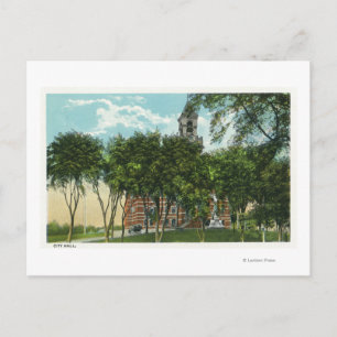 Außenansicht Rathaus 2 Postkarte