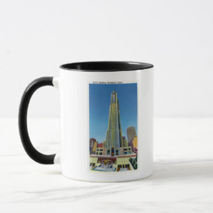 Außenansicht RCA Bldg, Rockefeller Center Tasse