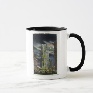 Außenansicht Staat Tower Gebäude bei Nacht Tasse