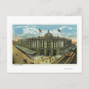 Außenansicht Südbahnhof # 3 Postkarte