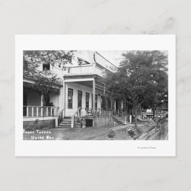Außenansicht Twana Taverne Postkarte (Vorderseite)