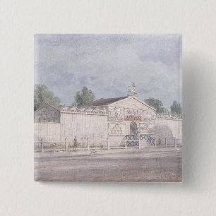 Außenansicht von Astleys Amphitheatre, 1777 Button