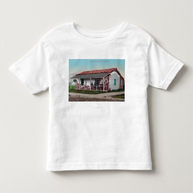 Außenansicht von einem alten Adobe HomeVentura, CA Kleinkind T-shirt (Vorderseite)