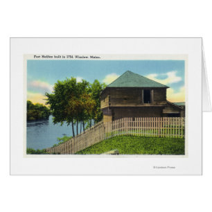 Außenansicht von Fort Halifax