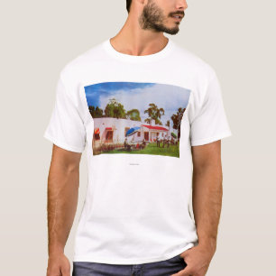 Außenansicht von Golf u. von Land Los Serranos T-Shirt