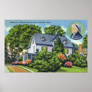 Außenansicht von Harriet Beecher Stowe Poster