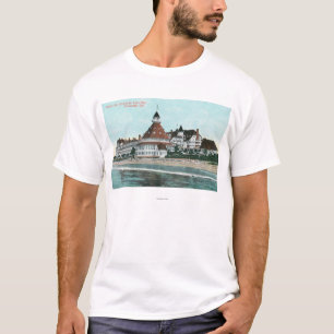 Außenansicht von Hotel del Coronado vom Pier T-Shirt