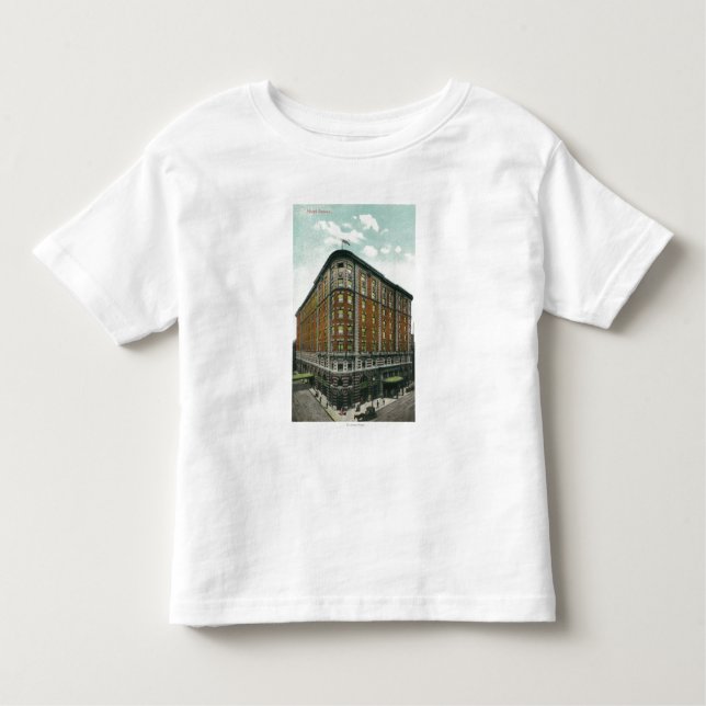 Außenansicht von HotelSeneca Kleinkind T-shirt (Vorderseite)