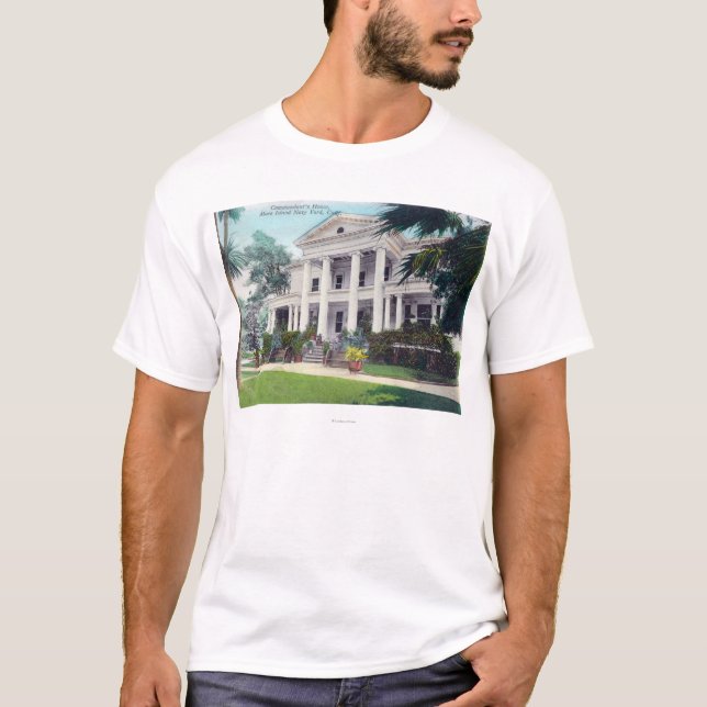 Außenansicht von House Kommandanten, Marine-Yard T-Shirt (Vorderseite)