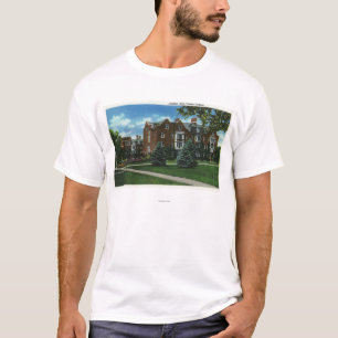 Außenansicht von Josselyn Hall, Vassar Uni T-Shirt