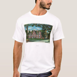 Außenansicht von Kendrick Hall, Vassar Uni T-Shirt