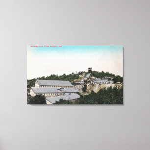 Außenansicht von Kennedy-Gold MineJackson, CA Leinwanddruck