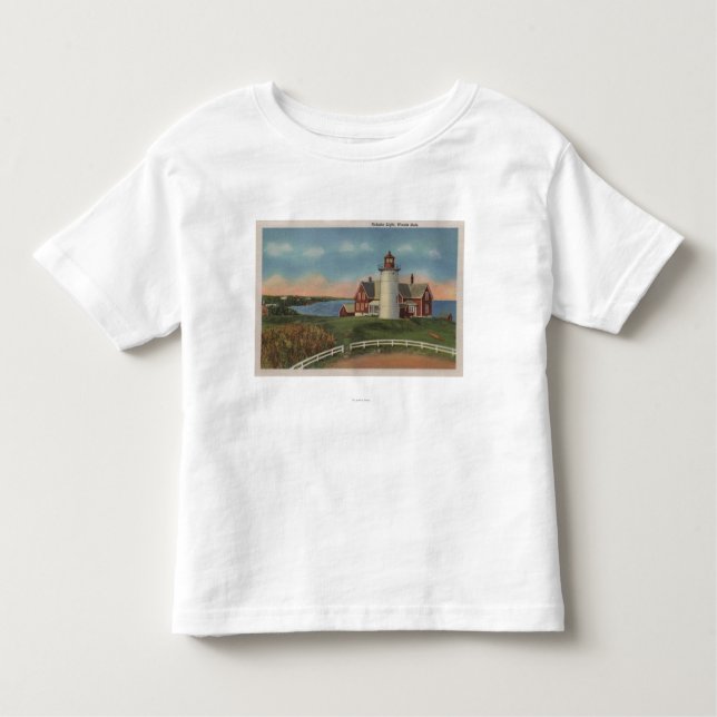 Außenansicht von Nobska Leuchtturm Kleinkind T-shirt (Vorderseite)