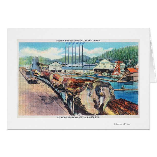 Außenansicht von Pacific Lumber Co, Redwood (Vorderseite (Horizontal))