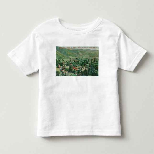 Außenansicht von Paraiso heißen Quellen und Gärten Kleinkind T-shirt (Vorderseite)
