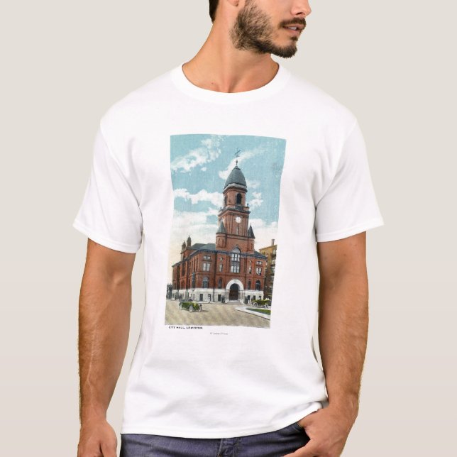 Außenansicht von Rathaus T-Shirt (Vorderseite)