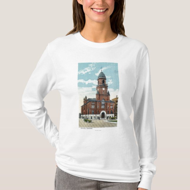 Außenansicht von Rathaus T-Shirt (Vorderseite)