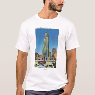 Außenansicht von RCA Gbd, Rockefeller-Mitte T-Shirt