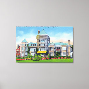 Außenansicht von Villa S. Track Estate an Leinwanddruck