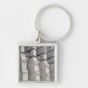 Außenansicht, welche die Strebepfeiler zeigt Schlüsselanhänger