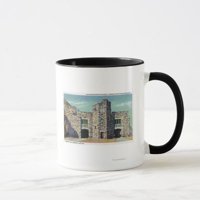 Außenansicht Whiteface Burg Tasse (Rechts)
