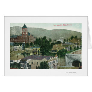 Außenantenne Aussicht auf Los Angeles Hoch