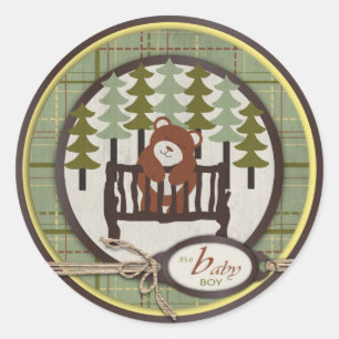 Außenaufkleber Runder Aufkleber