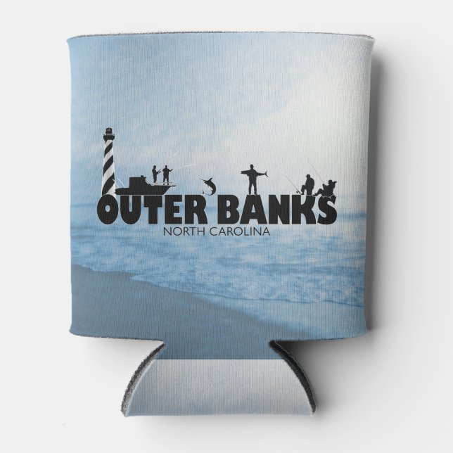 Außenbänke "Fischen" Dosenkühler (Vorderseite)