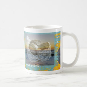 Außenbänke North Carolina Seashell & Surf Tasse