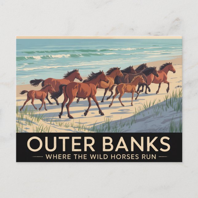 Außenbanken NC Postkarte (Vorderseite)